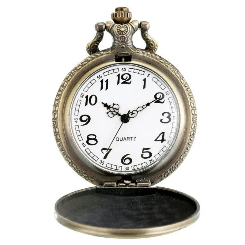 Ansicht 2 — Steampunk-Taschenuhr – Eulen