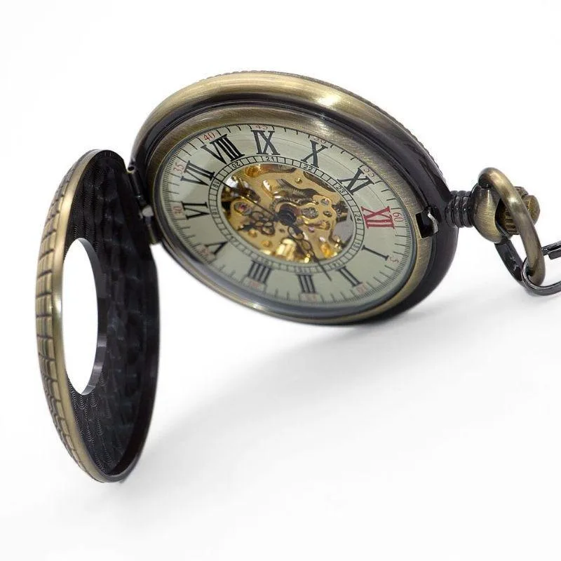 Ansicht 2 — Steampunk-Taschenuhr