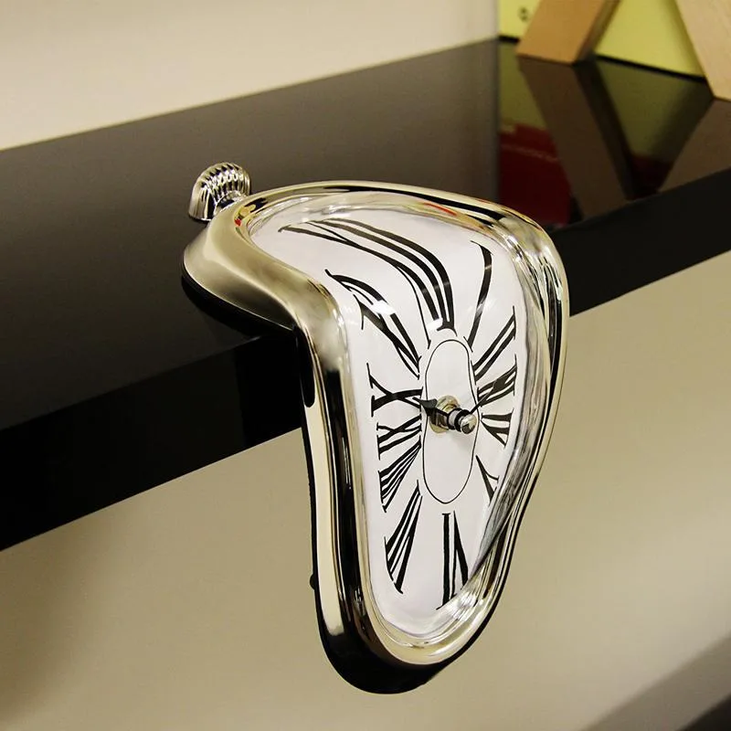 Ansicht 3 — Steampunk-Uhr – Verformte Uhr im Dali-Stil
