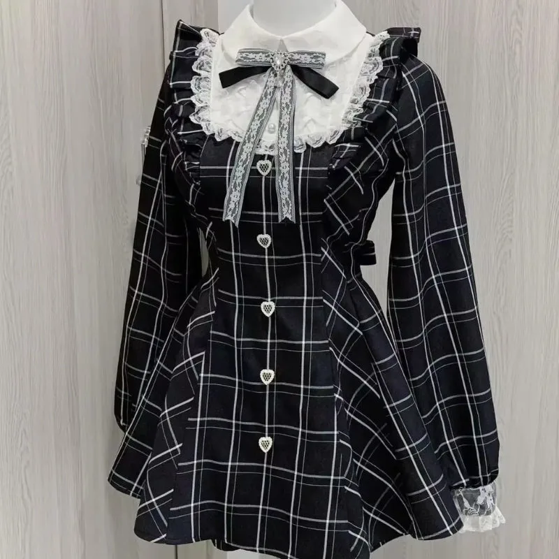 Ansicht 3 — Steampunk-Kleid – Lolita Gothic