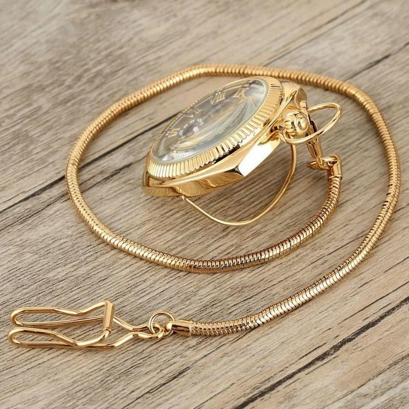 Ansicht 7 — Taschenuhr – quadratisch antik-look