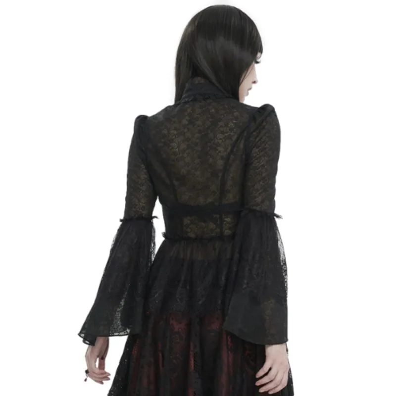Ansicht 7 — Jabotbluse Gothic für Damen