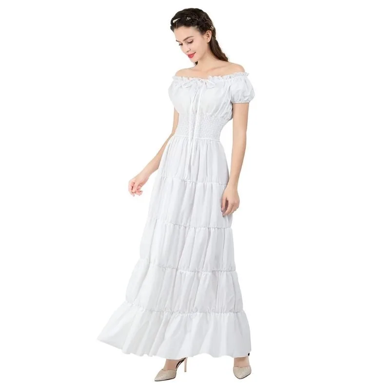 Ansicht 2 — Steampunk-Kleid – weiß