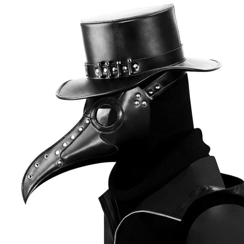 Steampunk-Maske – Pestdoktor-Stil