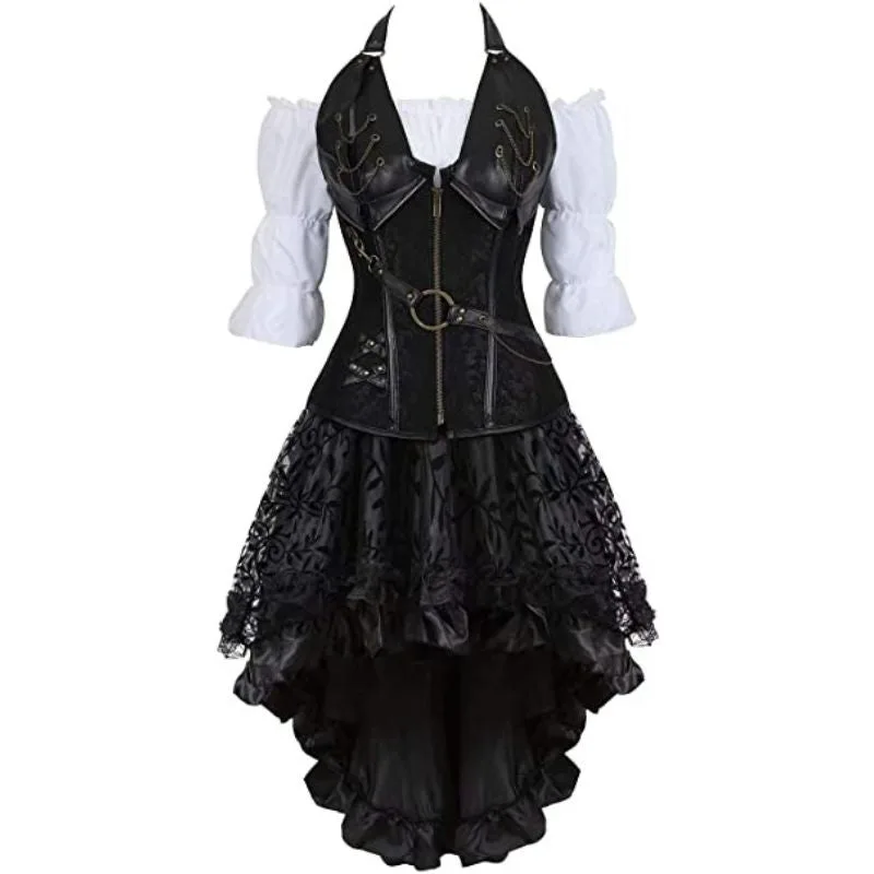 Steampunk-Kleid – Korsett