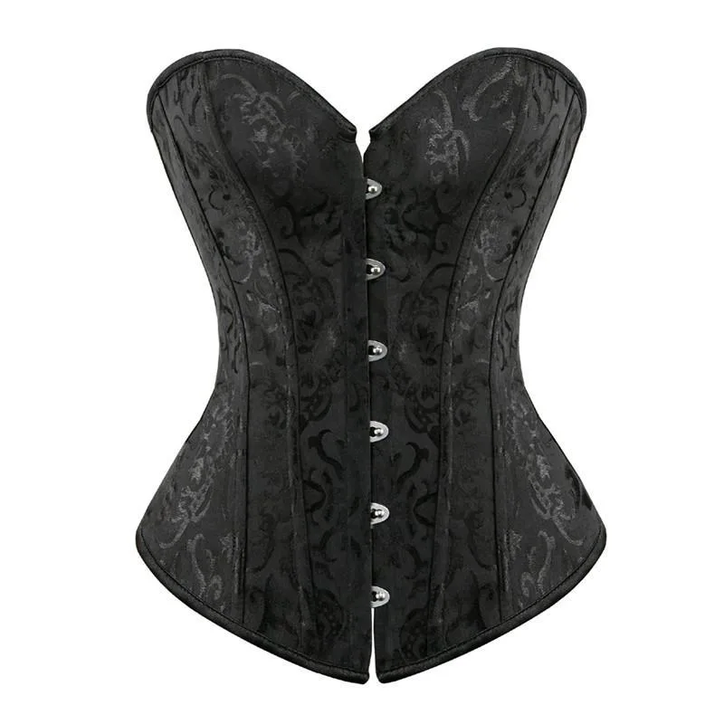 Ansicht 10 — Steampunk-Korsett – Brokat