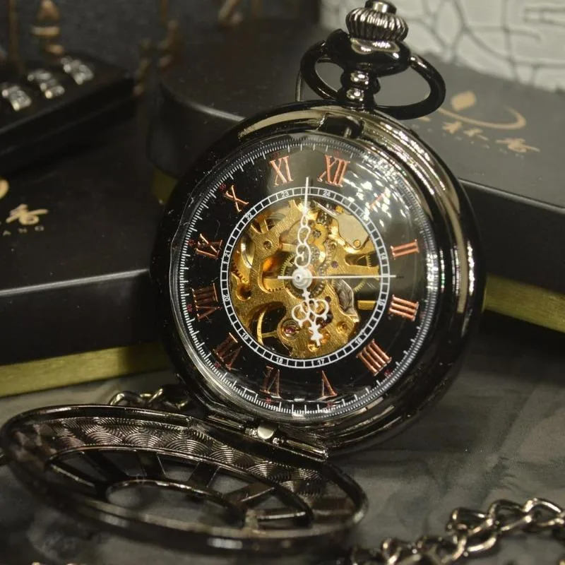 Ansicht 3 — Steampunk-Taschenuhr – Black Persona