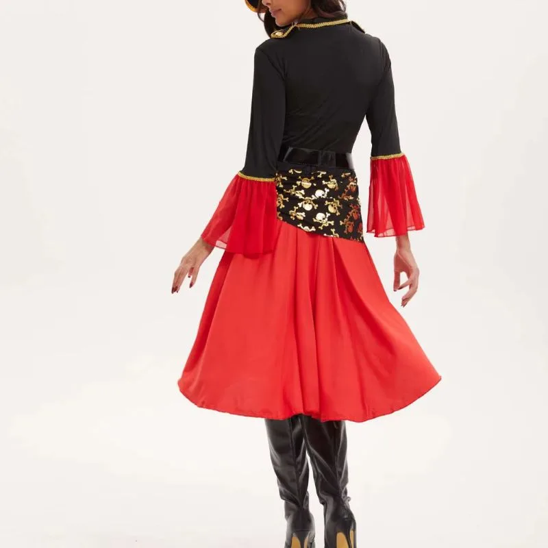 Ansicht 4 — Steampunk-Kostüm für Damen – Piratenstil