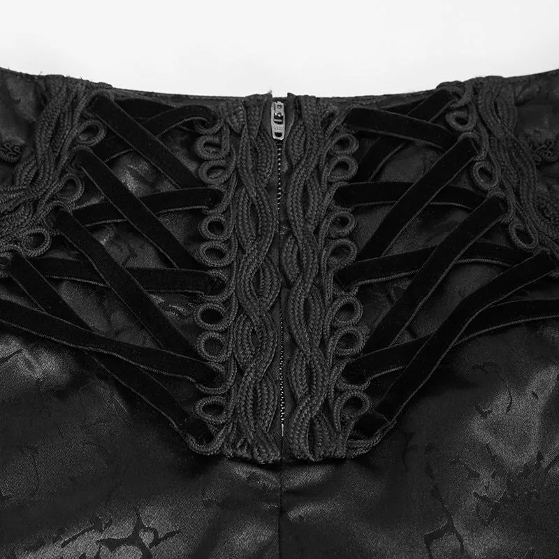 Ansicht 5 — Hose – schwarz Gothic viktorianisch