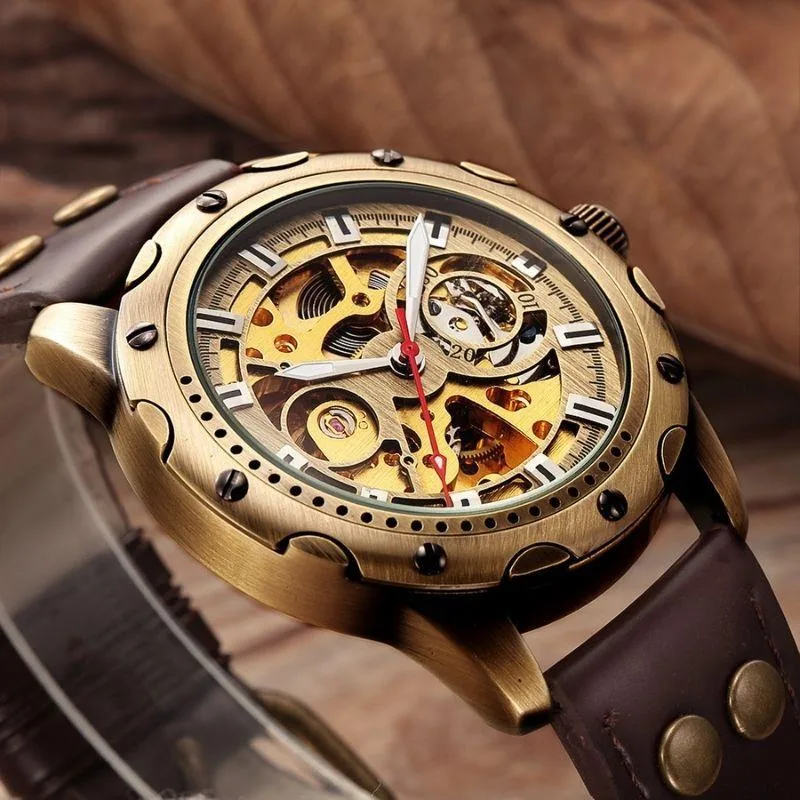 Ansicht 3 — Steampunk-Uhr – Zahnrad