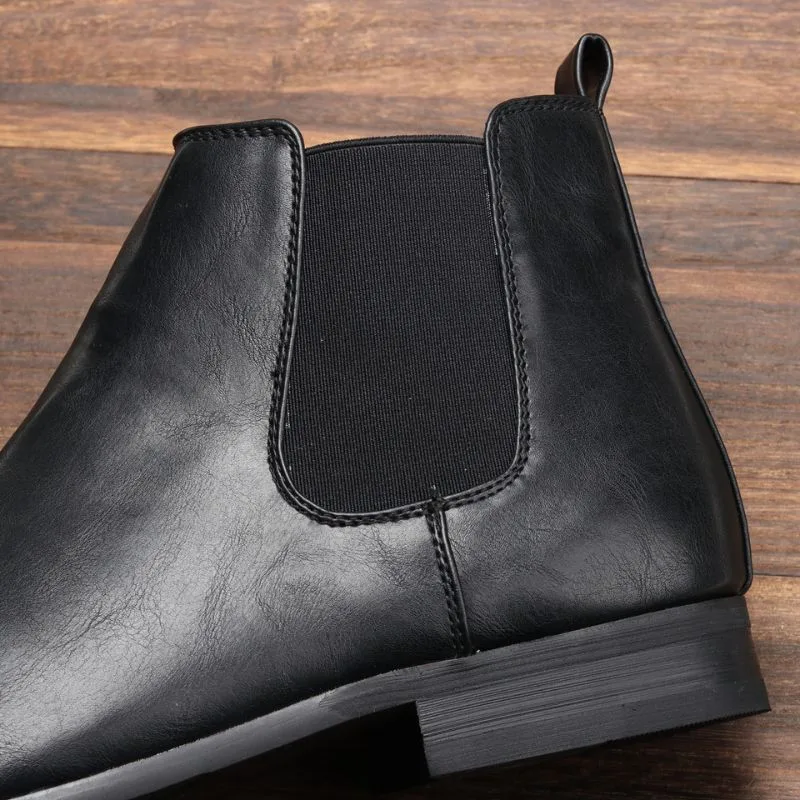 Ansicht 7 — Stiefeletten für Herren – mit Reißverschluss aus PU