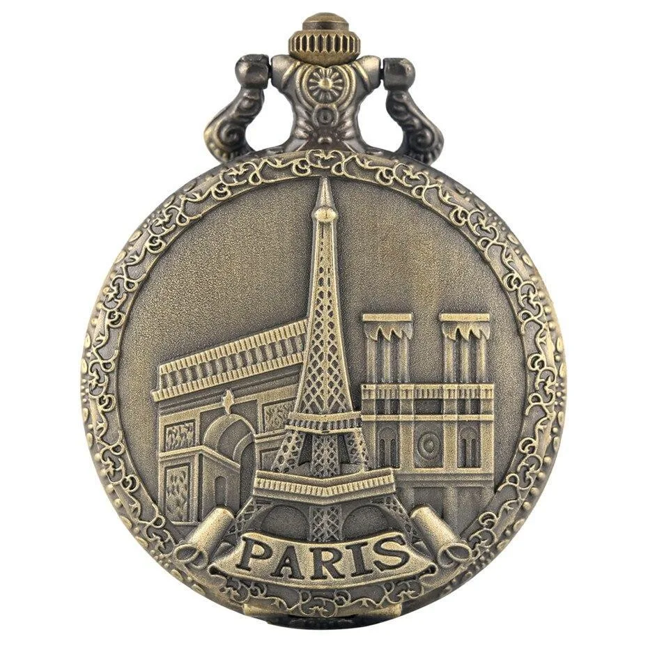 Steampunk-Taschenuhr – Paris
