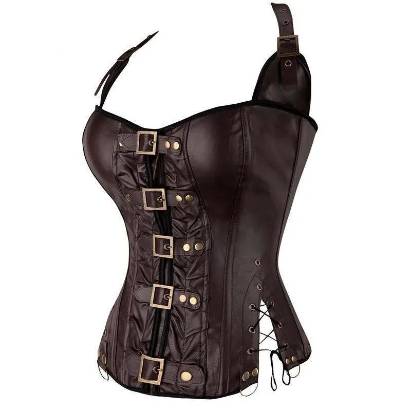 Ansicht 7 — Steampunk-Korsett – Abenteurerin