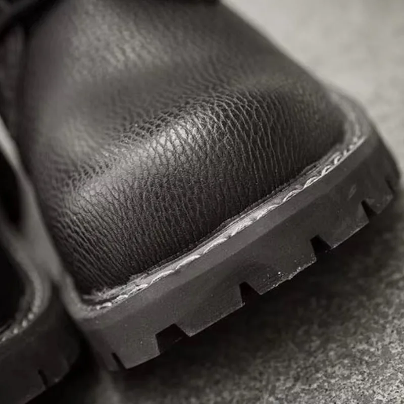 Ansicht 5 — Steampunk-Stiefel – Motorradstil