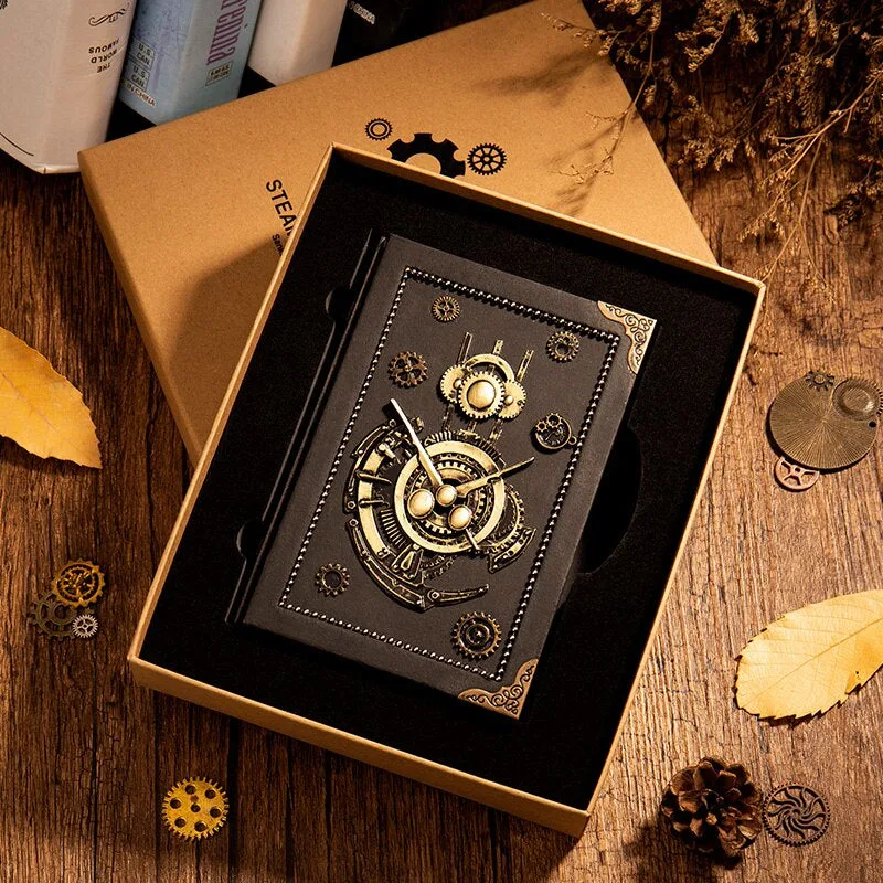 Ansicht 2 — Steampunk-Notizbuch