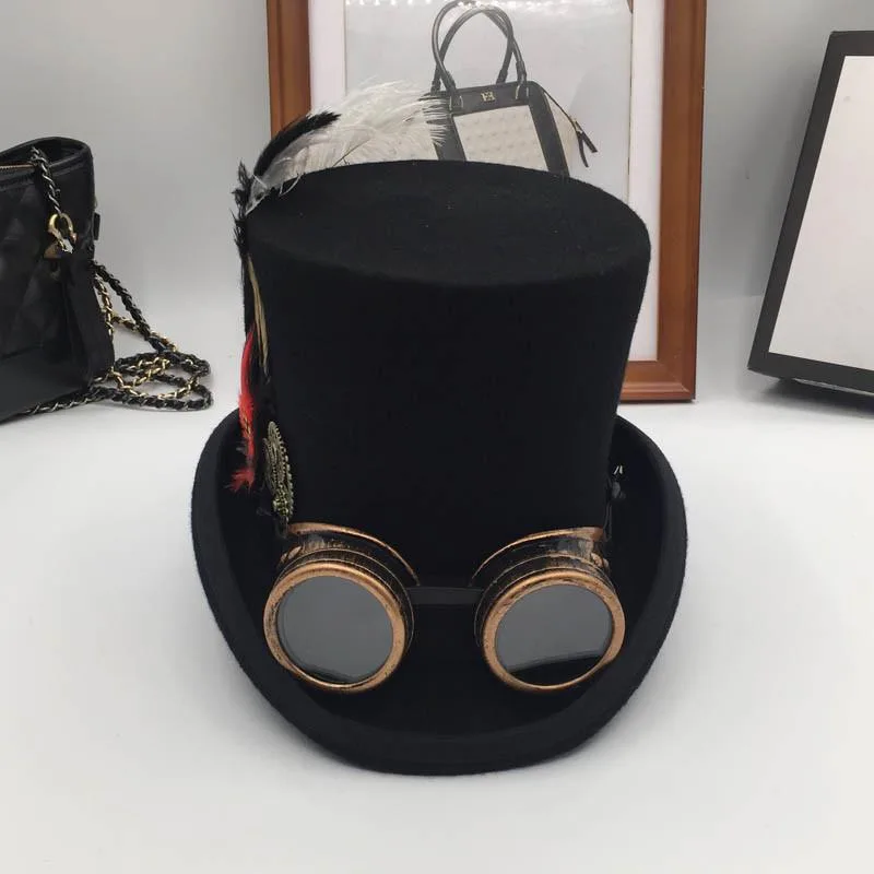 Ansicht 3 — Steampunk-Hut – Ada Lovelace