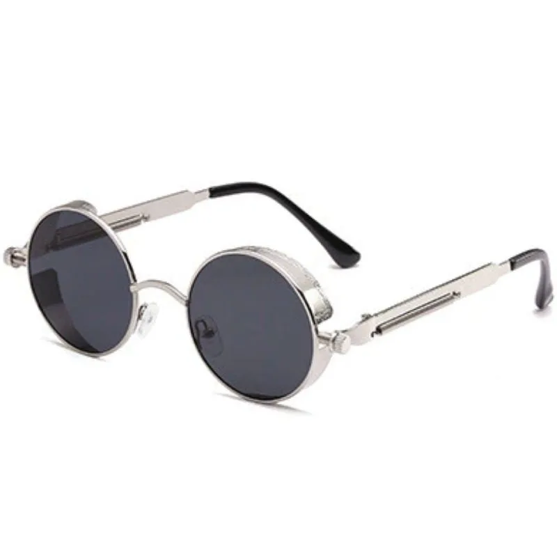 Ansicht 7 — Sonnenbrille – rund aus Metall