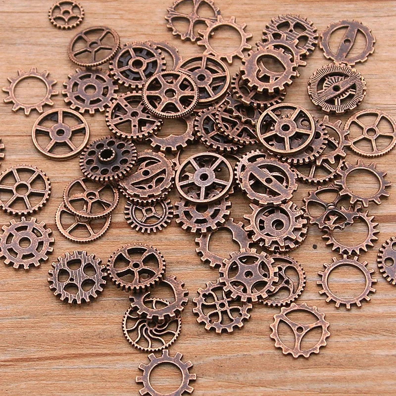 Ansicht 9 — Steampunk-Zahnrad-Set