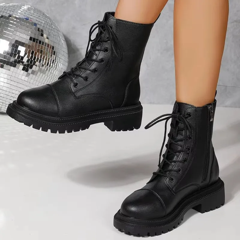 Stiefeletten für Damen – mit Profil