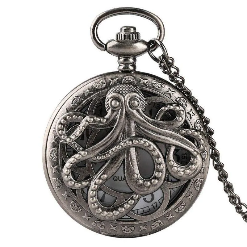 Taschenuhr – Oktopus