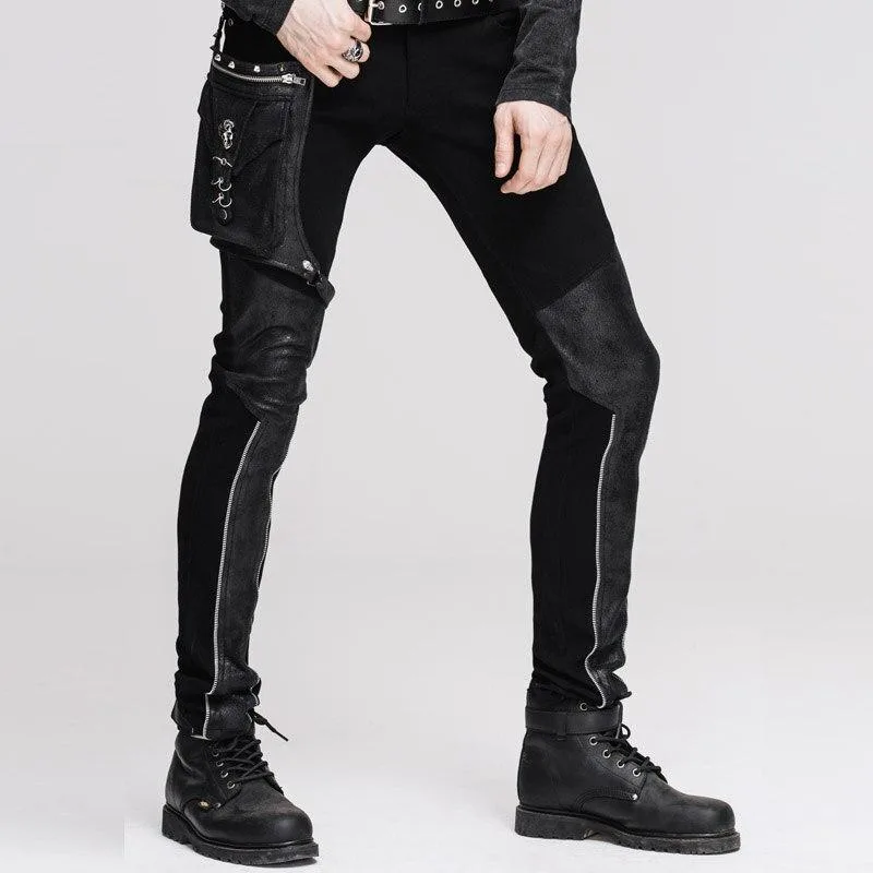 Ansicht 4 — Steampunk-Hose für Herren – Gothic