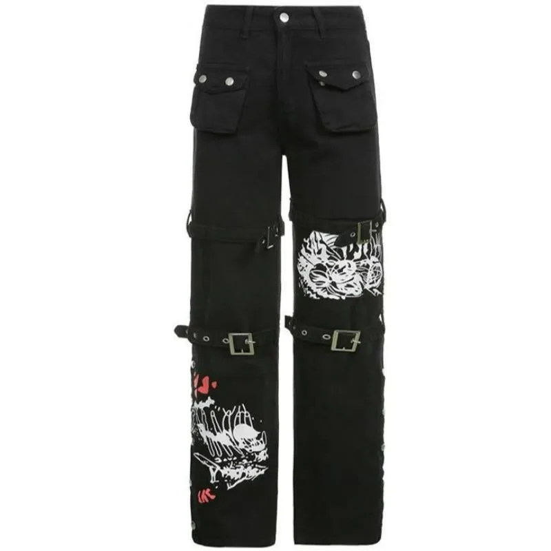 Ansicht 4 — Steampunk-Hose – Cyber Gothic