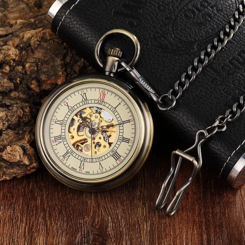 Ansicht 4 — Steampunk-Taschenuhr – Tasche