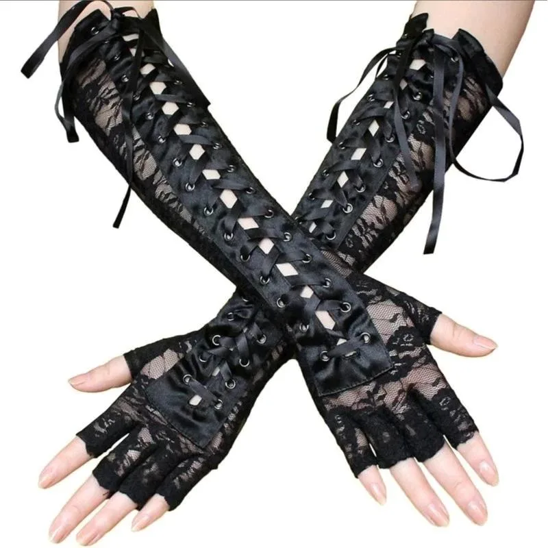 Ansicht 2 — Handschuh – lang Spitze