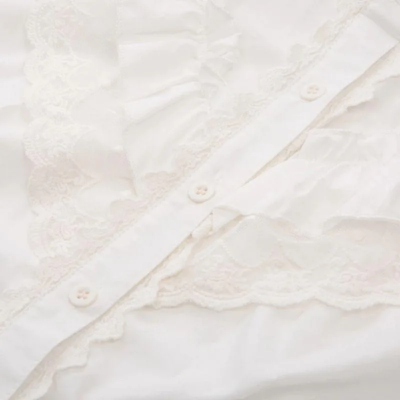 Ansicht 6 — Bluse für Damen – Kragen viktorianisch