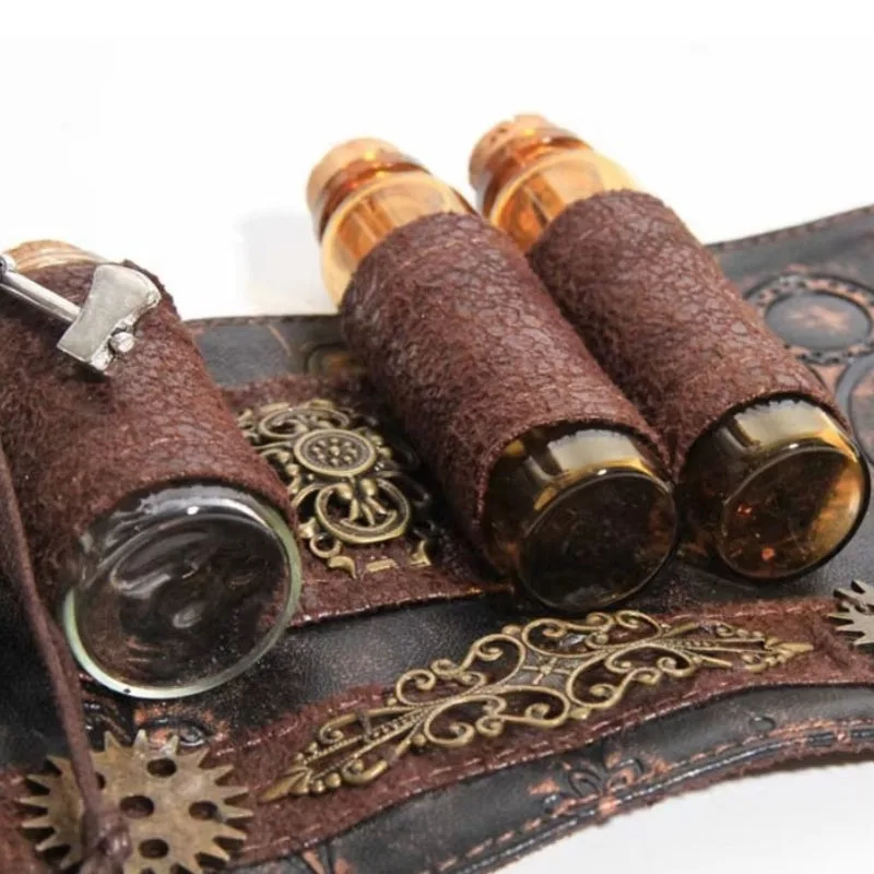 Ansicht 6 — Steampunk-Oberarmband – Fläschchen