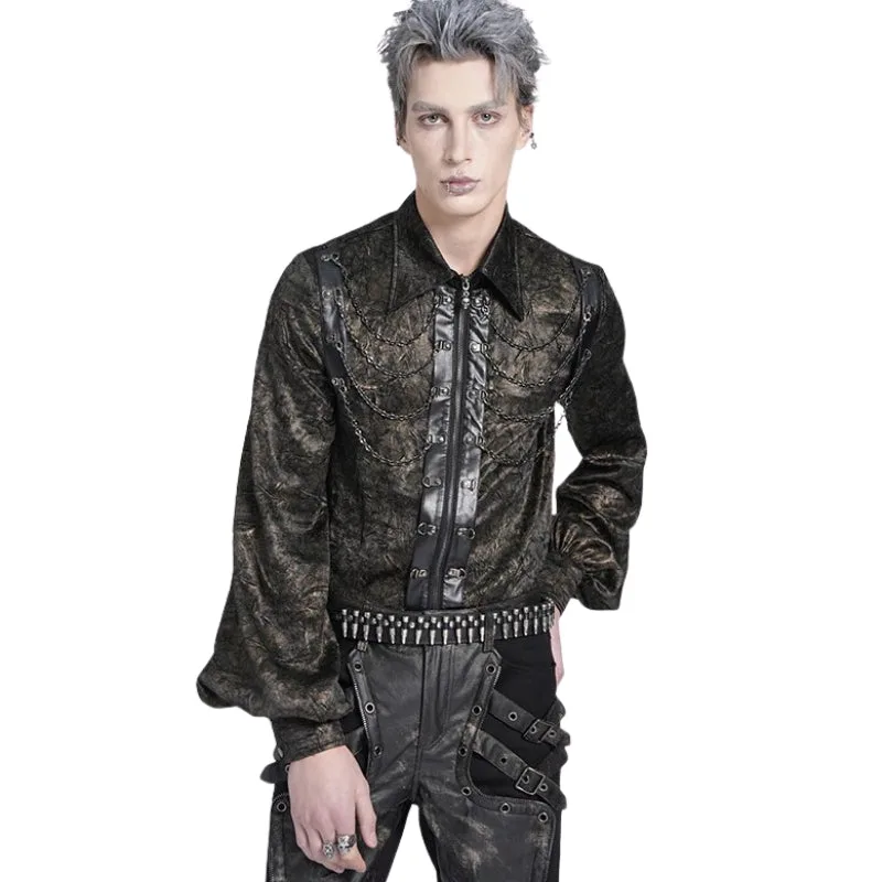 Ansicht 9 — Steampunk-Hemd – braun