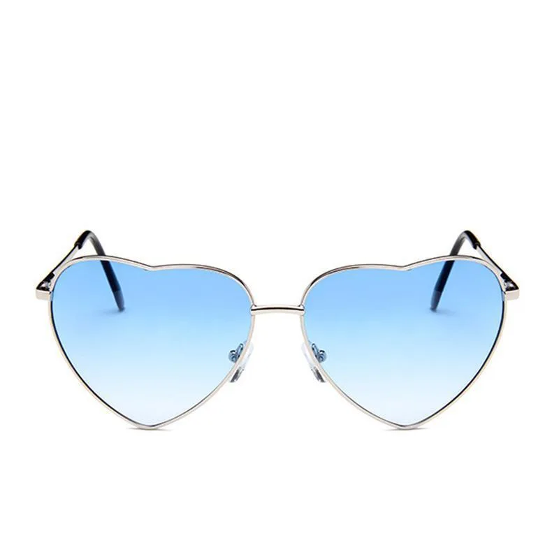 Ansicht 2 — Sonnenbrille – Herz blau