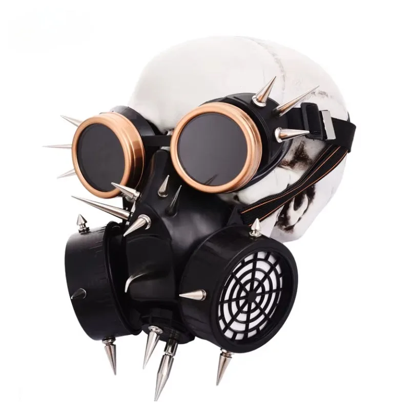Ansicht 2 — Steampunk-Gasmaske als Kostümaccessoire für Herren