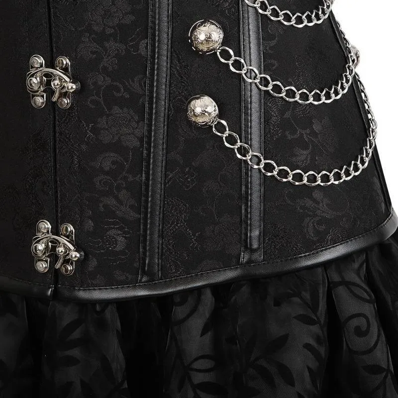 Ansicht 4 — Steampunk-Kostüm – Korsett