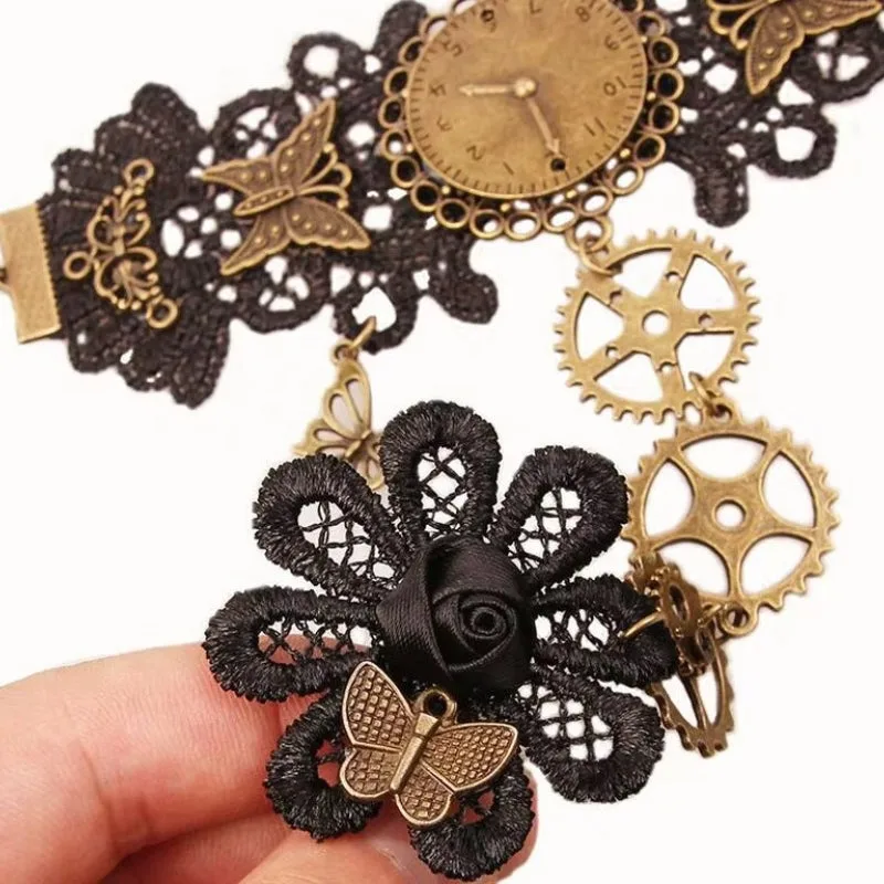 Ansicht 4 — Steampunk-Armband – Uhr