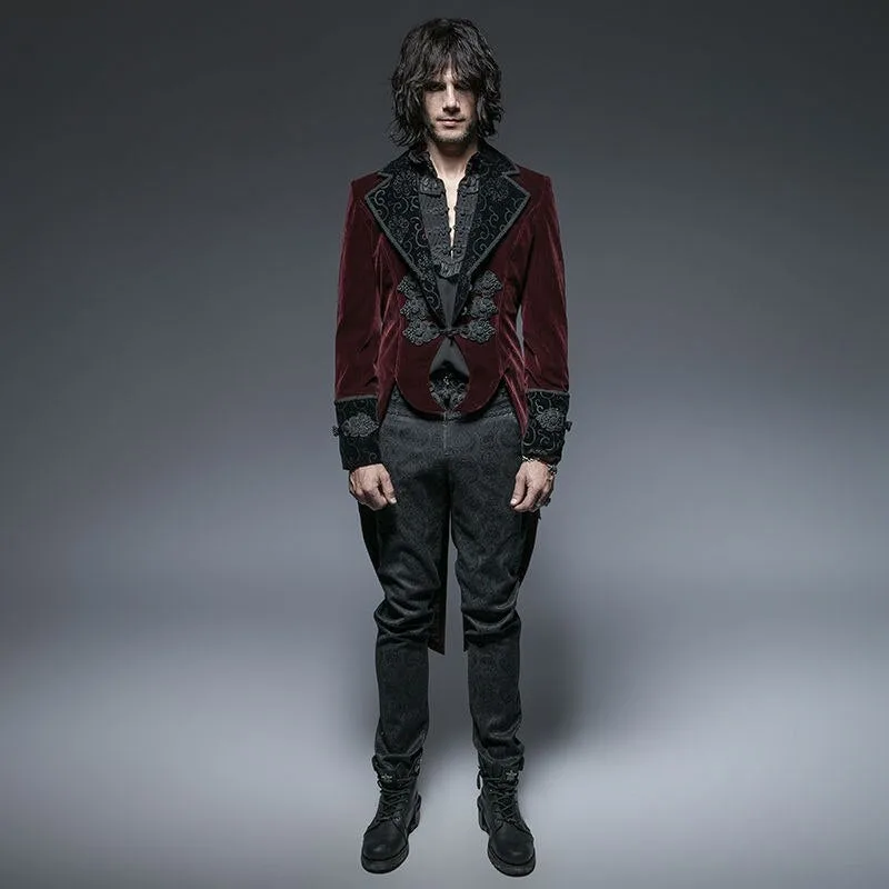 Ansicht 3 — Steampunk-Jacke für Herren – Gothic viktorianisch