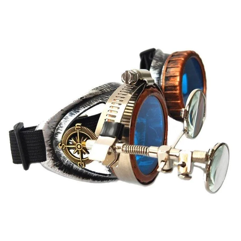 Steampunk-Brille – Retrofuturistisch Steampunk-Brille – Retrofuturistisch