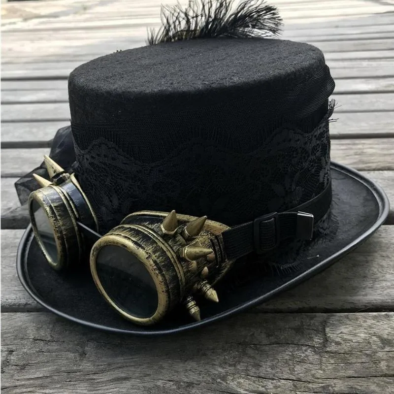Ansicht 2 — Steampunk-Hut – Spitze