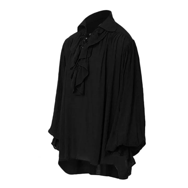 Ansicht 3 — Steampunk-Hemd für Herren – schwarz