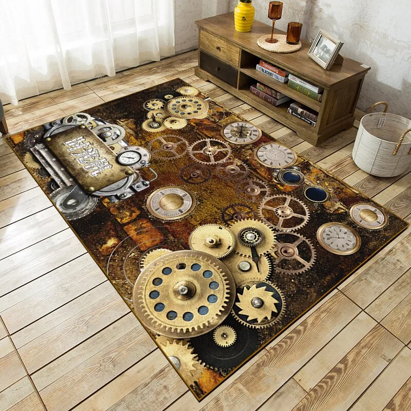 Ansicht 2 — Steampunk-Teppich