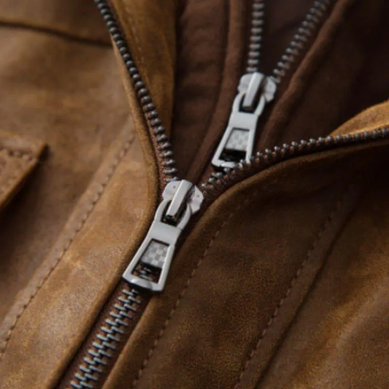 Ansicht 8 — Steampunk-Blouson – Jacke aus Leder