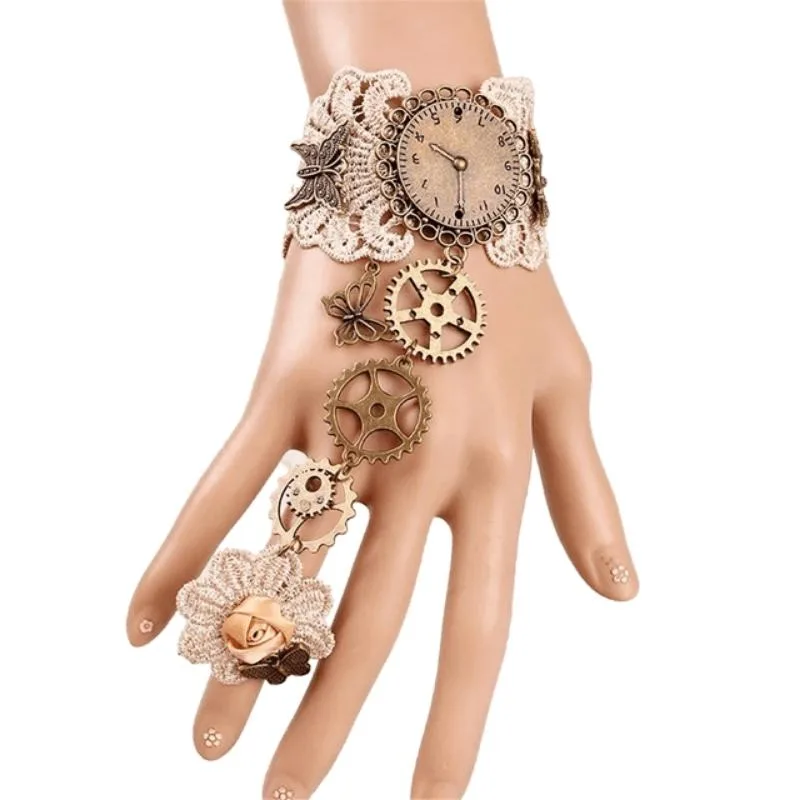 Steampunk-Armband – Uhr