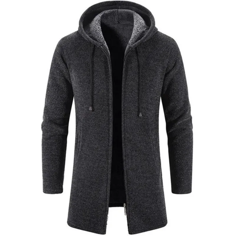 Ansicht 9 — Strickjacke für Herren – mit Kapuze