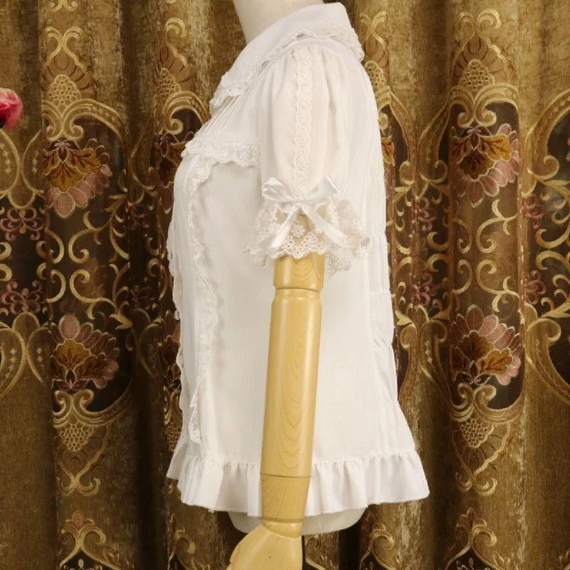Ansicht 4 — Steampunk-Bluse – edwardianisch