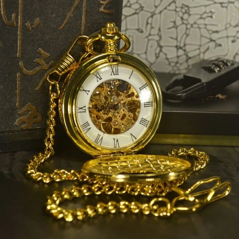 Ansicht 3 — Steampunk-Taschenuhr – Zweiseitig