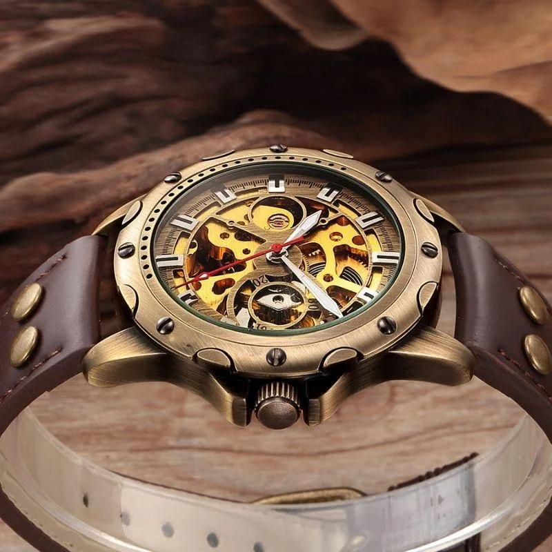 Ansicht 7 — Steampunk-Uhr – Zahnrad