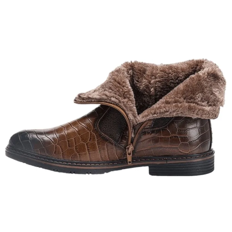 Stiefeletten für Herren – braun Dunkel