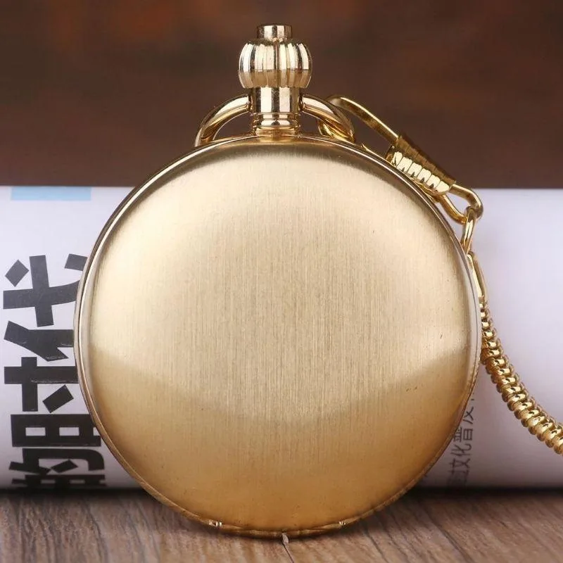 Ansicht 4 — Steampunk-Taschenuhr – mit zwei Deckeln