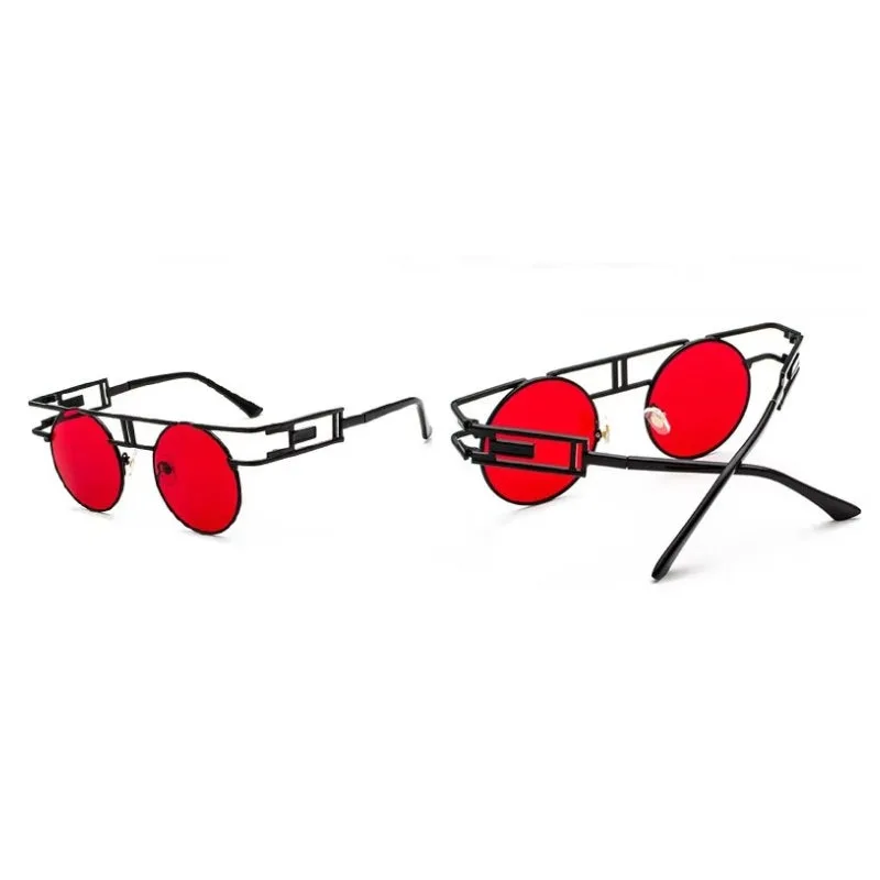 Ansicht 5 — Steampunk-Sonnenbrille – Gerader Steg