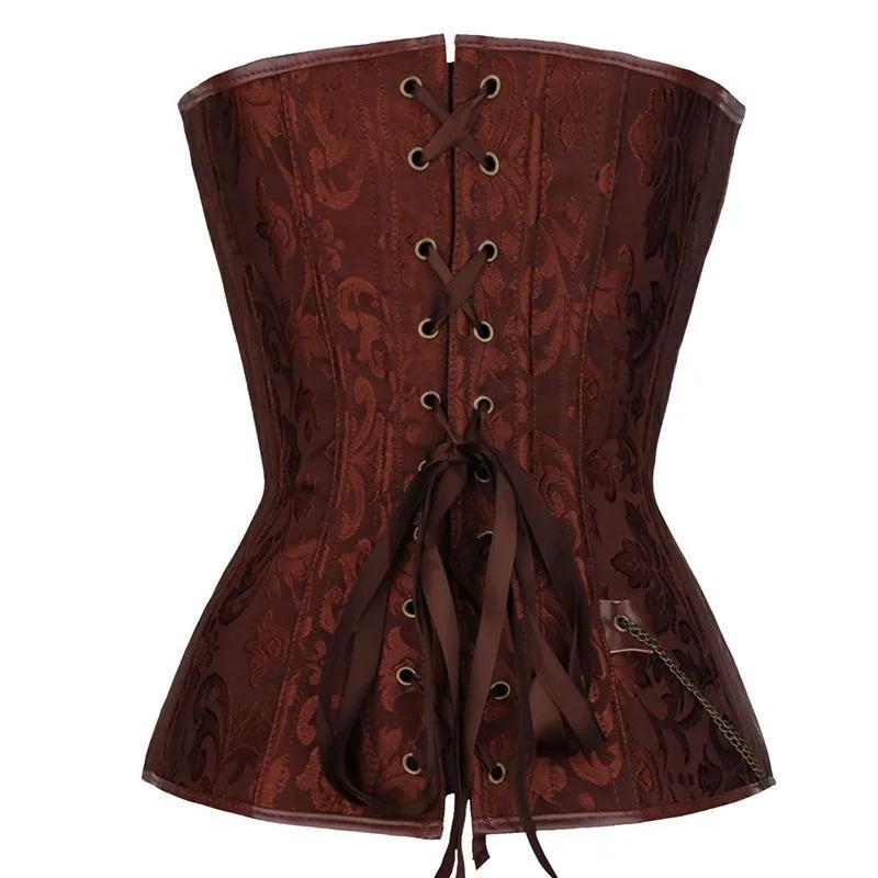 Ansicht 3 — Steampunk-Korsett – Piratenstil